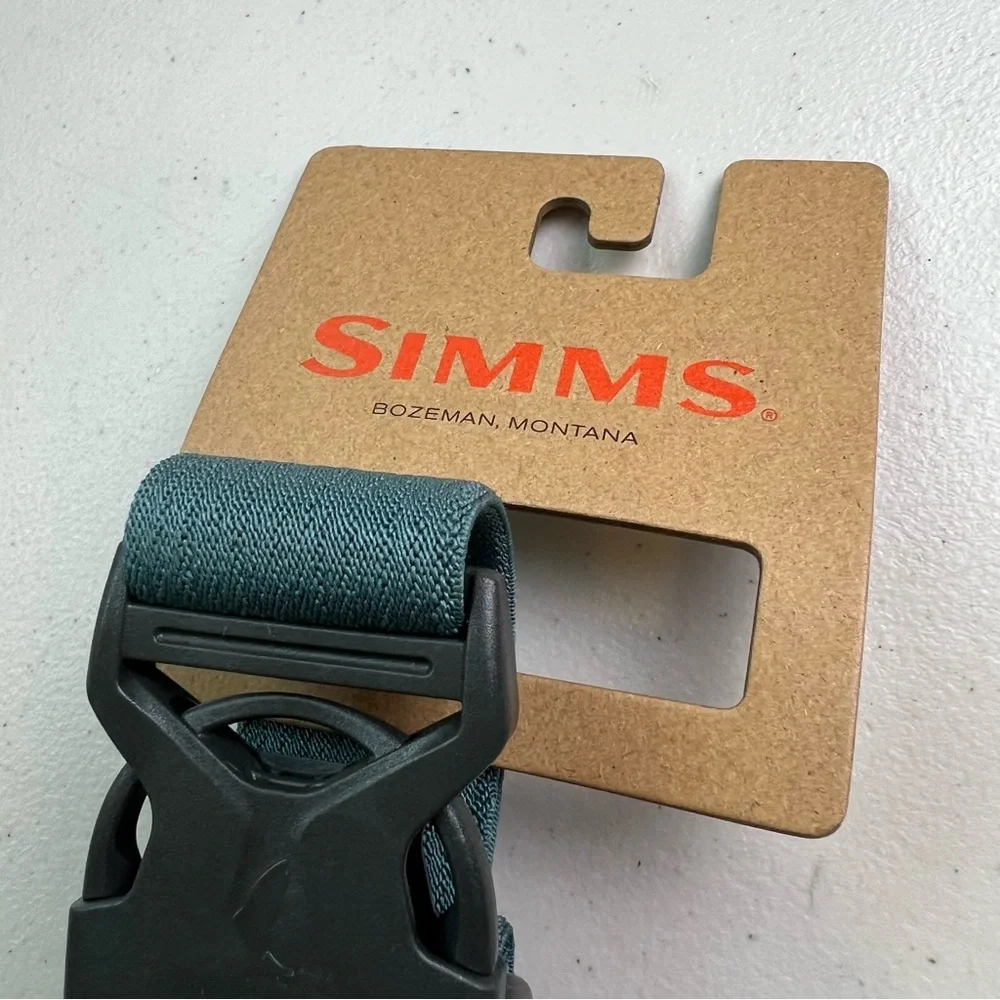 Simms 38mm Fishing Wading Teal Belt - Picture 8 of 11